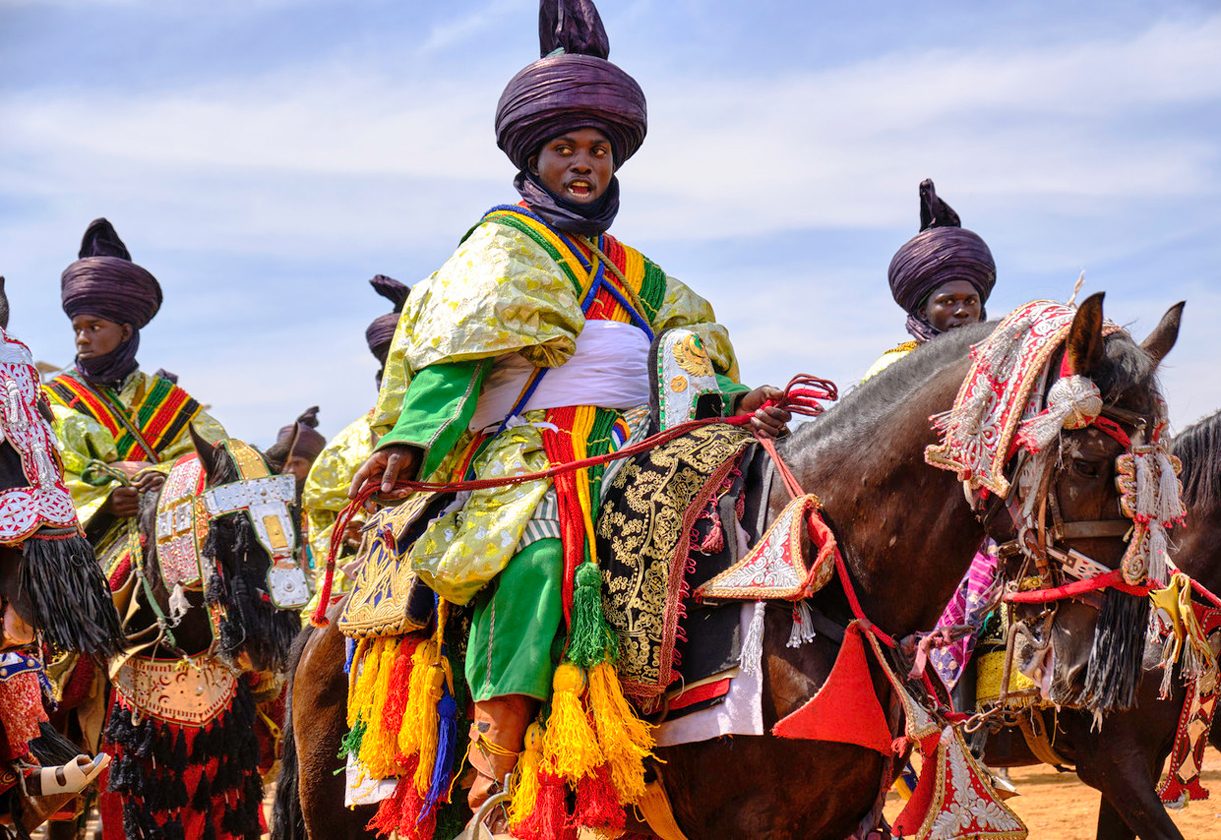 assisting to the Daura Durbar of Hausa people during trip to Nigeria I asistiendo al durbar de Daura del pueblo hausa durante viaje a Nigeria