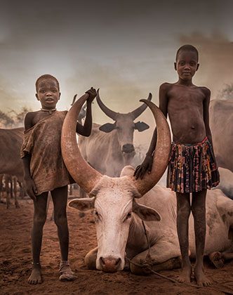 trip mundari cattle camp